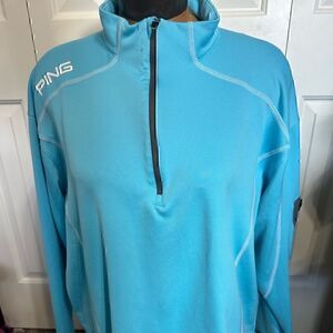 Ping Womens XL 1/4 Zip Pullover Minor Flaw